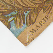 Janinet Portrait von Marie-Antoinette Fine Art Fleecedecke (Ecke)