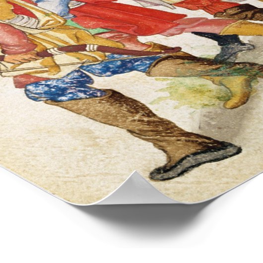 Janissaries, 1583 poster (Ecke)