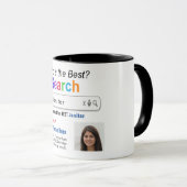Janitor - Funny Best Custom Search Geschenk Tasse (VorderseiteRechts)