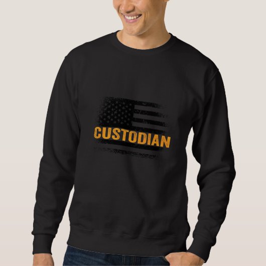 Janitor Graphic Facility Manager Craftman Handyman Sweatshirt (Vorderseite)