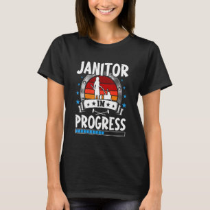 Janitor im Gange Praktikant T-Shirt