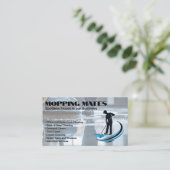 Janitor Reinigungsböden Visitenkarte (Stehend Vorderseite)