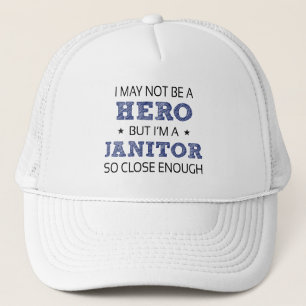 Janitor Spaß Novelty Truckerkappe
