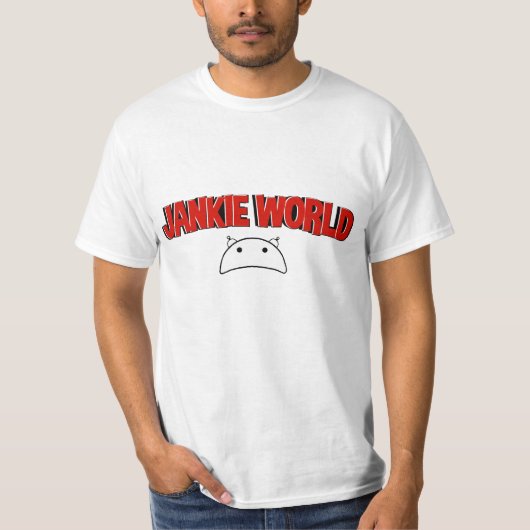 JANKIE WORLD ! BIG BROTHER 2024 WETTBEWERBSFÄHIGES T-Shirt (Vorderseite)