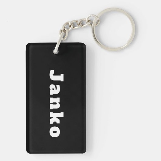 Janko Schlüsselanhänger (Rückseite)