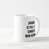 Jannah / Paradise Quot Kaffeetasse (VorderseiteRechts)