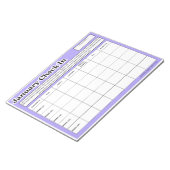 Jänner Student Progress Grades Karo im Notizblock (angewinkelt)