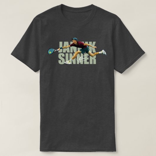 Jannik Sinner T-Shirt (Design vorne)