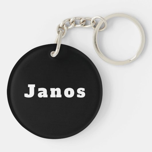 Janos Schlüsselanhänger (Rückseite)