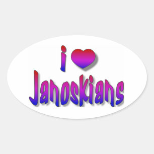 Janoskians Aufkleber