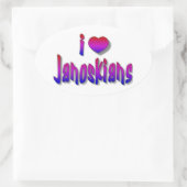 Janoskians Aufkleber (Tasche)