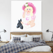 Jan's Jewels Child's Canvas Print Picture Leinwanddruck (Insitu (Schlafzimmer))