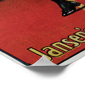 Jansen ~ The Great Vintag Magic Act Poster (Ecke)