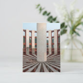 Jantar Mantar, Delhi, Indien Postkarte (Stehend Vorderseite)