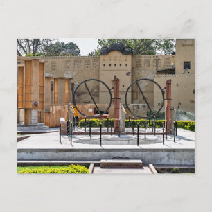 Jantar Mantar Jaipur Instrumente   Historisch  Postkarte