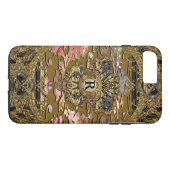 Janterage Elegant Baroque Chic Plus Case-Mate iPhone Hülle (Rückseite (Horizontal))