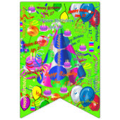 Januar, 17 Geburtstagsbanner Wimpelkette (Zweite Fahne)