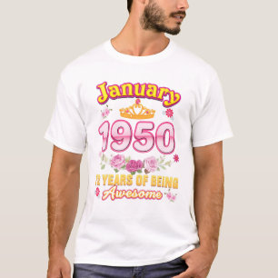 Januar 1950 75 Jahre Phantastisch T-Shirt