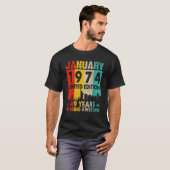 Januar 1974 Limited Edition 49 Jahre Awe T-Shirt (Vorne ganz)