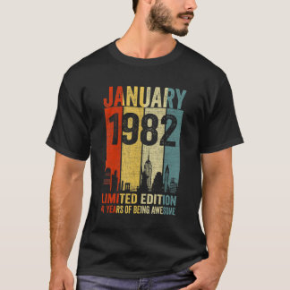 Januar 1982 41 Jahre Phantastisch T-Shirt