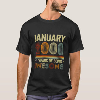 Januar 2000 21 Jahre Phantastisch Cool 21. B T-Shirt