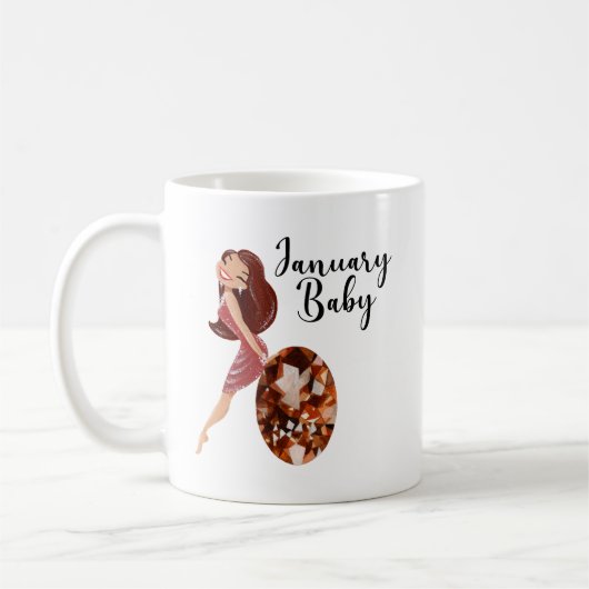 Januar Baby Kaffeetasse (Links)