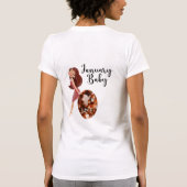 Januar Baby T-Shirt (Rückseite)