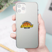 Januar Basketball April Cooler Spieler Aufkleber (Telefon)
