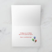 Januar Birthday Garnet Heart Karte (Innenseite)