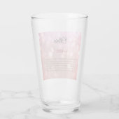 Januar Birthstone Garnet Design Glas (Rückseite)