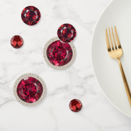 Januar Birthstone Garnett Table Konfetti