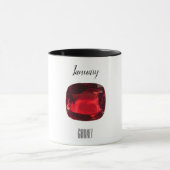 Januar Birthstone Tasse (Zentrum)