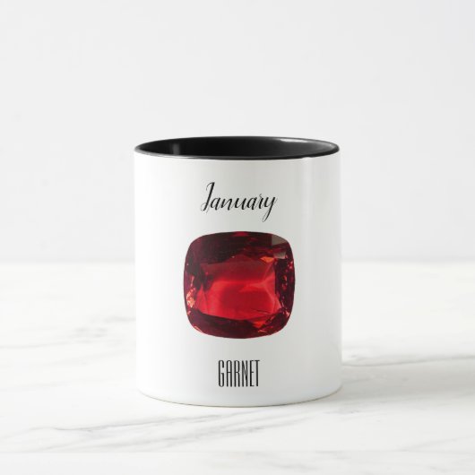 Januar Birthstone Tasse (Zentrum)