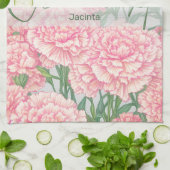 Januar Blume Chrysanthemum Geschirrtuch (Gefaltet)