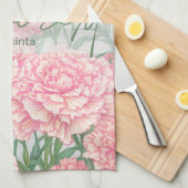 Januar Blume Chrysanthemum Geschirrtuch (Viertel Falte)