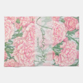 Januar Blume Chrysanthemum Geschirrtuch (Horizontal)