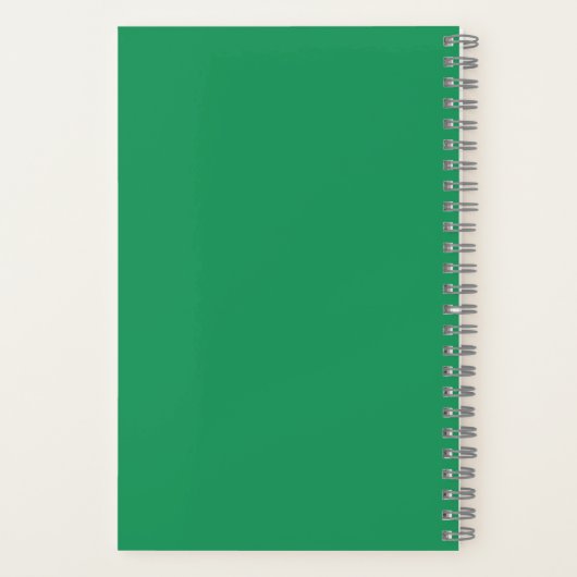 Januar - Blume Notizblock (Rückseite)