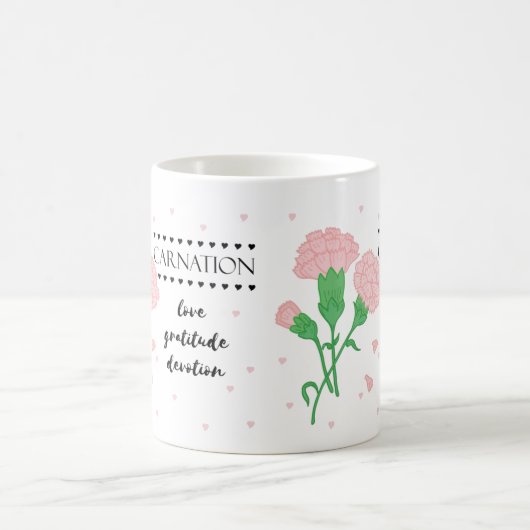 Januar Blume Tasse mit Blume Treffen (Mittel)