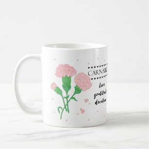 Januar Blume Tasse mit Blume Treffen