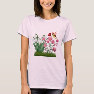 Januar Blume und Geburtssteine T-Shirt