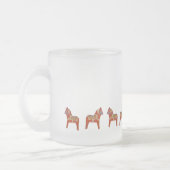 Januar Dala Horse Mattierte Tasse (Links)