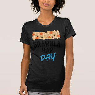 Januar einundzwanzigster - Granola-Bar-Tag T-Shirt