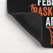 Januar Februar Basketball April Uni März Ba Mousepad (Ecke)