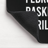 Januar Februar Bysketbyll April Fun Bysketbyll S Mousepad (Ecke)