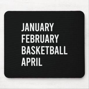Januar Februar Bysketbyll April Fun Bysketbyll S Mousepad