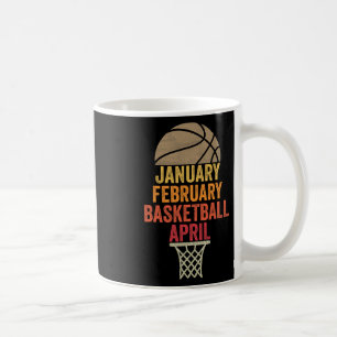 Januar Februar Bysketbyll April Fun Retro Appare Kaffeetasse