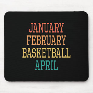Januar Februar Bysketbyll April für alle Bysketby Mousepad