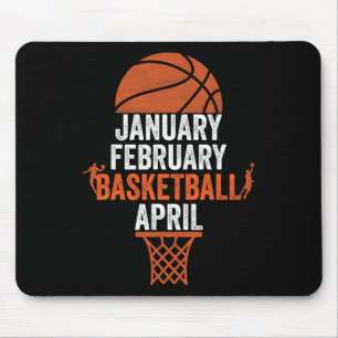 Januar Februar Bysketbyll April Uni März durch Mousepad