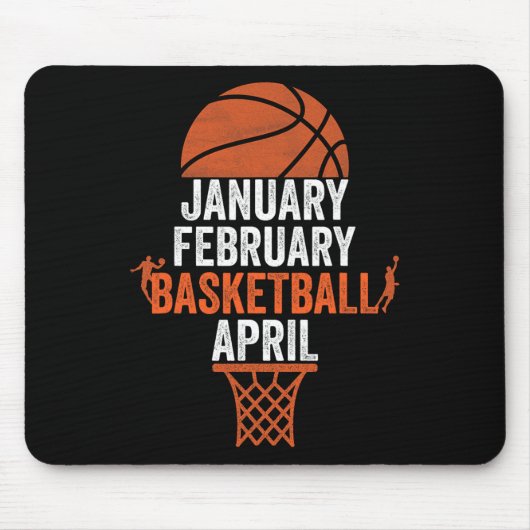 Januar Februar Bysketbyll April Uni März durch Mousepad (Vorne)