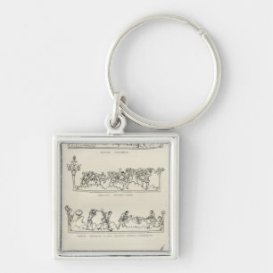 Januar, Februar, März April, der Julius Schlüsselanhänger